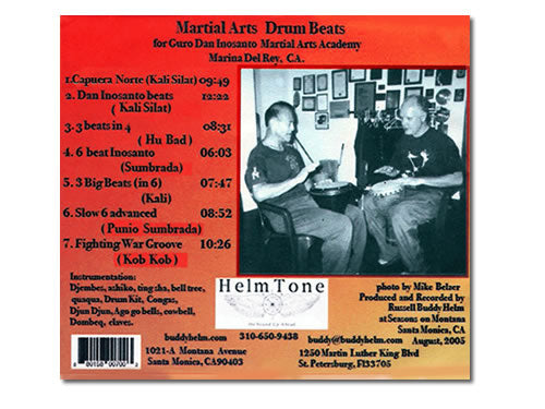 No Second Chance - Buddy Helm - Martial Arts Drumming - CD