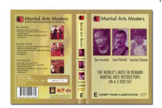 Martial Arts Masters - Inosanto-Sirisute-Hartsell - 3 DVD Set